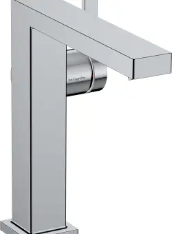 Baterie lavoar Hansgrohe Tecturis E 150 Fine CoolStart ventil click-clack crom