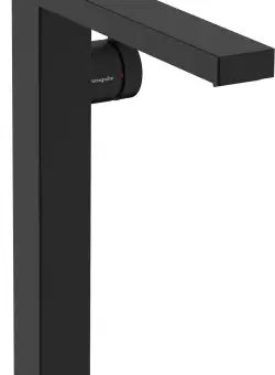 Baterie lavoar Hansgrohe Tecturis E 240 Fine pentru lavoare tip bol CoolStart ventil click-clack negru mat