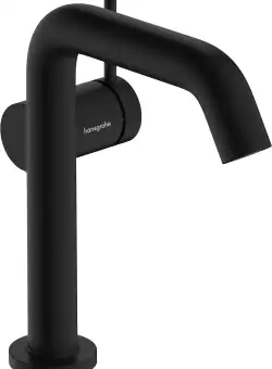 Baterie lavoar Hansgrohe Tecturis S 150 Fine CoolStart ventil click-clack negru mat