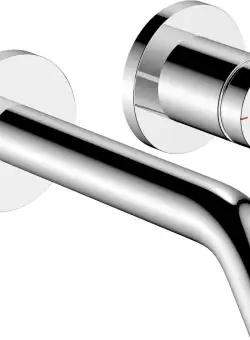 Baterie lavoar Hansgrohe Tecturis S cu pipa 165mm montaj incastrat necesita corp ingropat crom