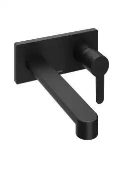 Baterie lavoar Ravak Puri Black PU 019.20 de perete negru mat