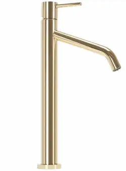 Baterie Level inalta aurie H34,5 cm