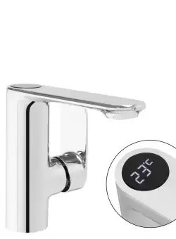 Baterie Mils LCD argintie H15 cm