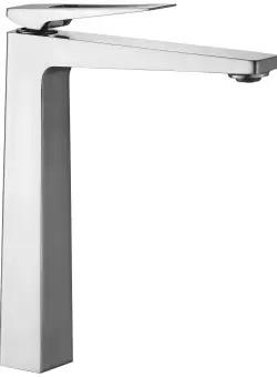 Baterie Parker inalta argintiu periat H28cm