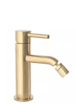 Baterie pentru bideu Lungo auriu periat