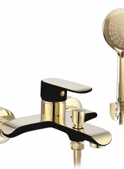 Baterie pentru cada Bloom negru/auriu