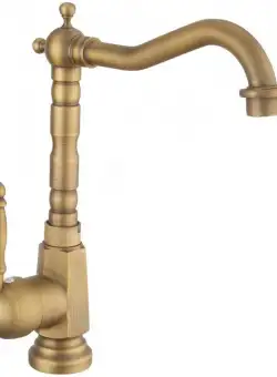 Baterie pentru lavoar Bona Old Gold inalta