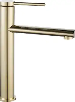 Baterie pentru lavoar REA OVAL GOLD high