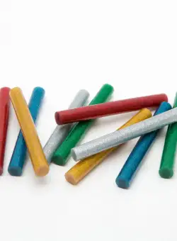 Baton termoadeziv - 11 mm - colorat, glitter