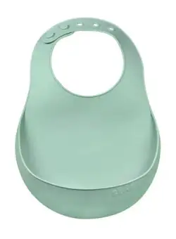 Baveta silicon Beaba Sage Green