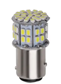 Bec Led Auto Techstar® 1157, BAY15D, Alb Rece, 6000K, 12V, 1000 lm