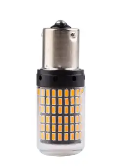 Bec Led Auto Techstar® BAU15S, PY21W, Galben, 12V, 800 lm