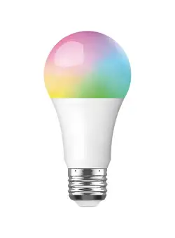 Bec Smart Techstar® Wireless, 2.4GHz, RGBW, 10W, E27, Lumina Calda, Lumina Rece, Corp Aluminiu