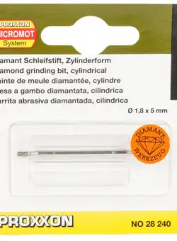 Biax diamantat de forma cilindrica Proxxon 28240, O1.8 mm