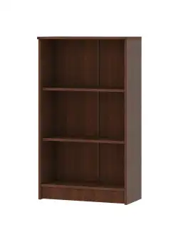 Biblioteca Flint, 2 Polite, Wenge, 70 x 32 x 122 cm