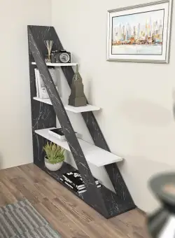 Biblioteca Pisagor cu 4 Rafturi, 120 X 132 X 25 Cm