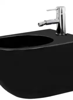 Bideu suspendabil Carlo Mini negru mat