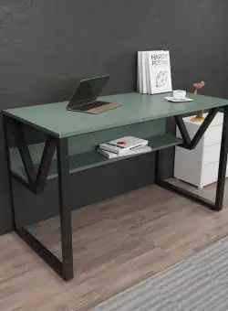 Birou Anol Elegant cu loc de depozitare, 120 X 73 X 60 Cm