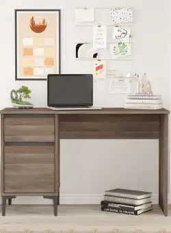 Birou Mira cu usa si sertar, 120 x 75 x 45 cm