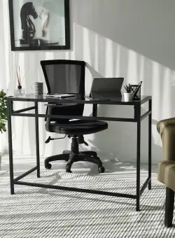 Birou Network M100F, Negru, 45x75x100 cm