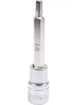 BIT HEXAGONAL CU ADAPTOR 1 2 , 6X100MM YATO