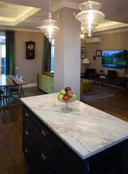 Blat Marmura Volakas Polisata, 250 x 65 x 3 cm