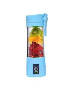 Blender Portabil ,cu Acumulator 2000mAH, Lama Inox, incarcator usb, 400ML.Ideal Fitness