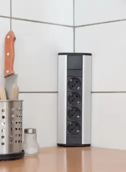 Bloc multipriza de colt 4 x 250V, 16A