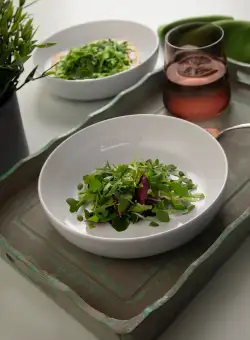 Bol MOD20CK74070, Alb, 20 cm