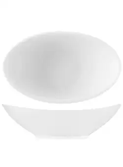 Bol portelan alb Ionia Aurora 18 cm