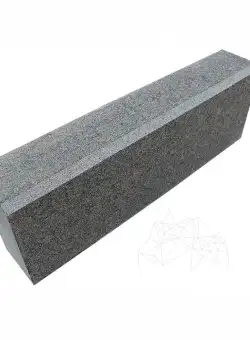 Bordura Granit Gri Antracit, 10 x 15 x 50 cm (Bizot 2 cm 1L)