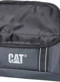 Borseta CATERPILLAR Tarp Power - Redwood, material impermeabil, curea reglabila (Negru)