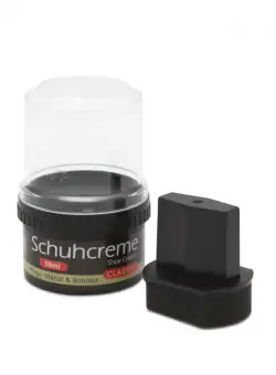 Box pt. ghete, cu burete , negru, 50 ml