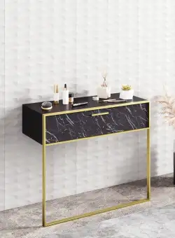 Bufet Aldora, Aur, 90x76,8x38,5 cm