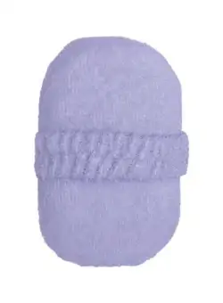 Buretel de baie Lorelli, 15 x 10 cm, cu manson, Violet