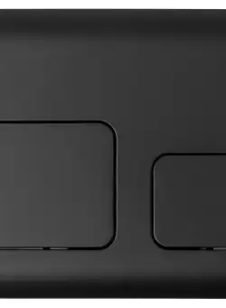 Buton F pentru cadru WC încastrat Black Mat