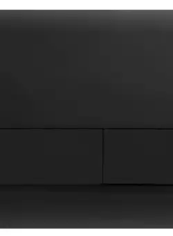 Buton H pentru cadru WC încastrat Black Mat