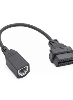 Cablu Adaptor Auto Techstar®, Honda, 3 Pin la OBD2 16 Pin