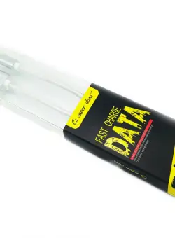 Cablu Date si Incarcare Micro Usb Cablu Panza Alb C215