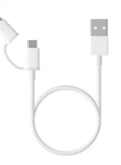 Cablu micro USB - Type C 2 in 1 Xiaomi 30 cm