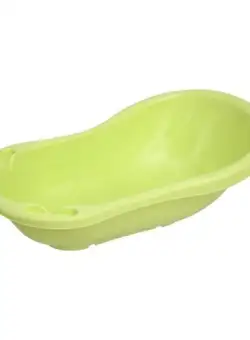 Cadita bebe Lorelli Plastic, 2 Suporturi incorporate, Non-toxic si Non-alergenic, Varsta 0-2 ani, 84x30x49, Verde