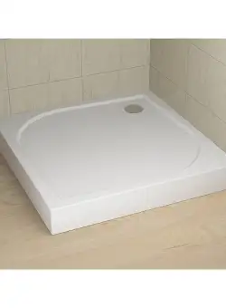Cadita de dus patrata Radaway Delos C 90x90cm cu panou frontal