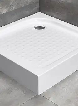 Cadita de dus patrata Radaway Rodos C 90x90cm