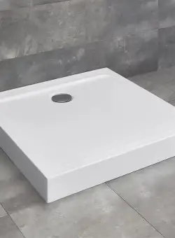 Cadita dus dreptunghiulara Radaway Doros C Compact 80x80x11 5cm