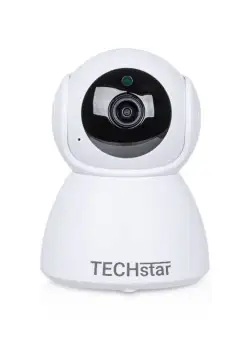 Camera Supraveghere Techstar® V380 Q8B, Full HD, Night Vision, Detectare Miscare, MicroSD Card, Conexiune Hotspot Wireless, Port LAN