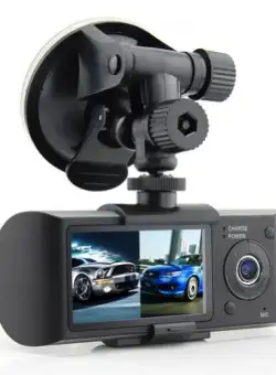 Camera Video Auto SW R300 Dual-Cam cu GPS Logger