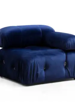 Canapea 1 loc Bubble 1R bleumarin (modul)