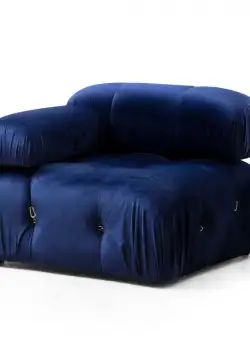 Canapea 1 loc Bubble L1 bleumarin (modul)