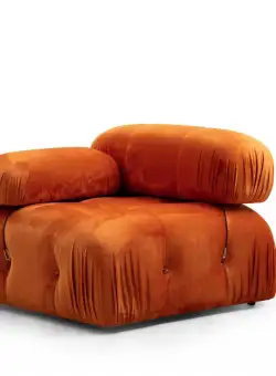 Canapea 1 loc Bubble L1 portocalie (modul)