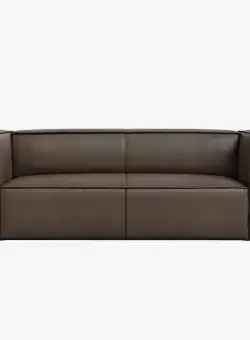 Canapea 2 locuri Agawa piele naturala L211 cm